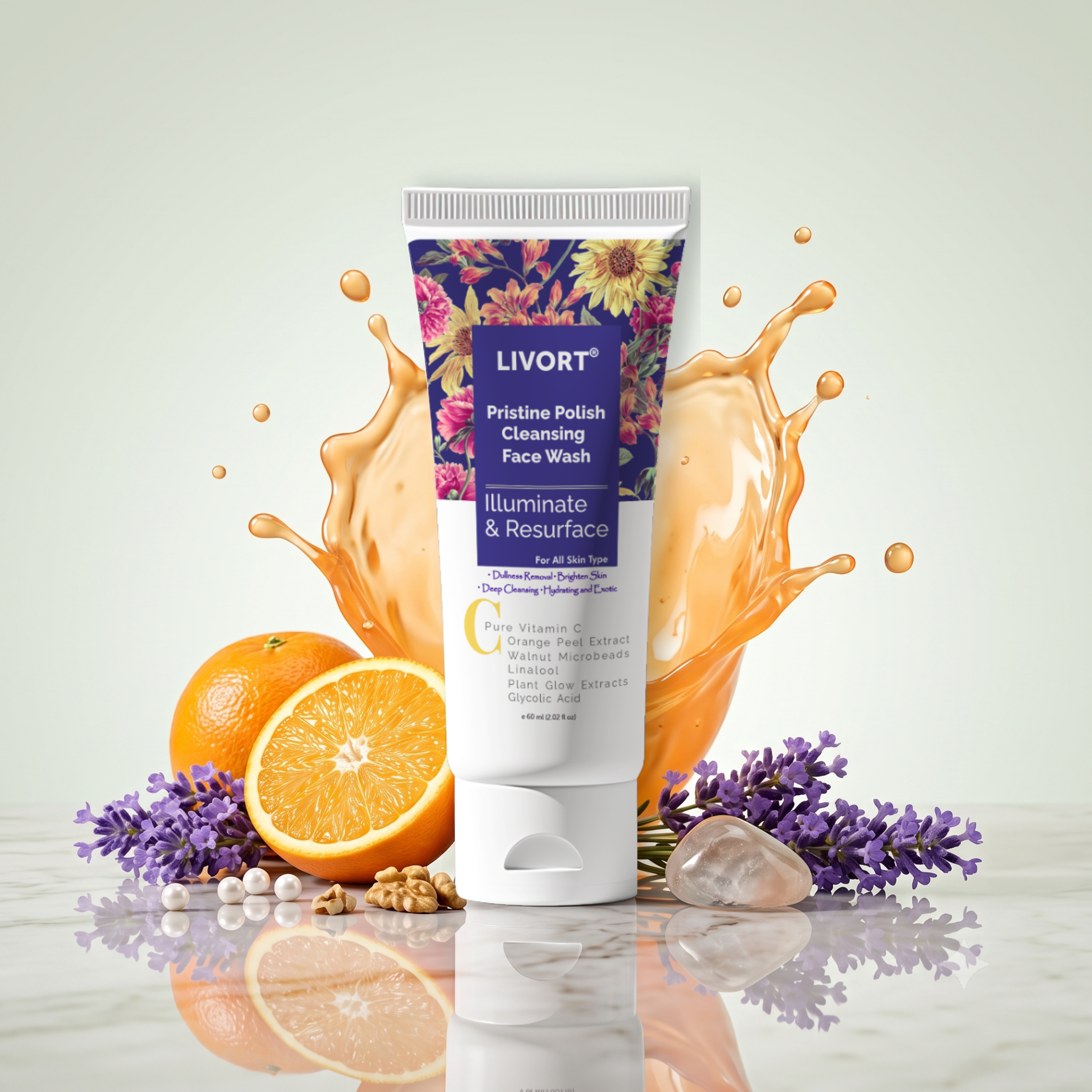 Livort Pristine Polish Cleansing Face Wash